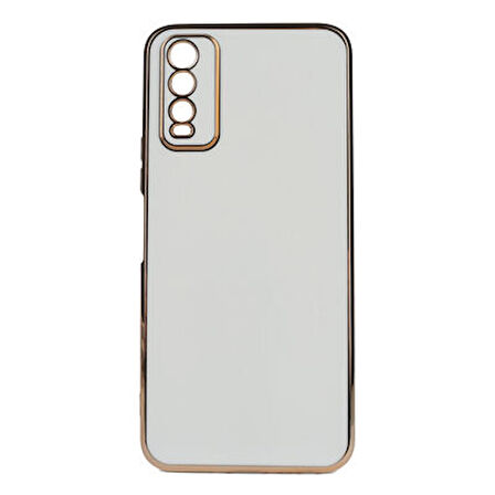 Vivo Y20S Kılıf Bark Parlak Silikon Kapak