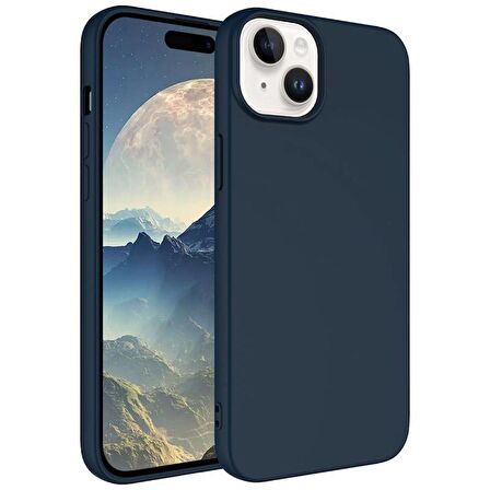Apple iPhone 15 Kılıf LSR Lansman İçi Kadife Silikon Kapak