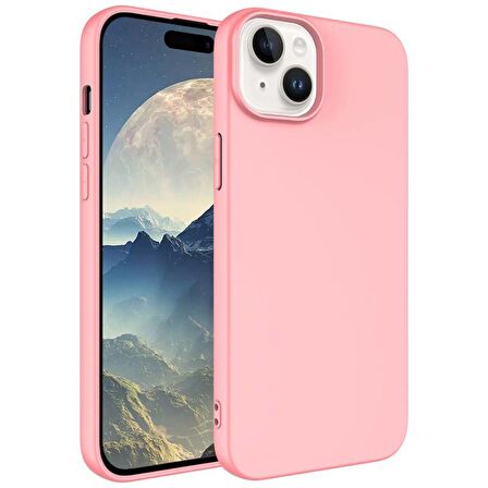 Apple iPhone 15 Kılıf LSR Lansman İçi Kadife Silikon Kapak