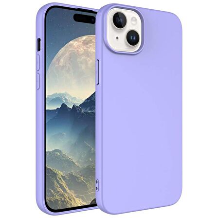 Apple İphone 15 Plus Kılıf LSR Lansman İçi Kadife Silikon Kapak