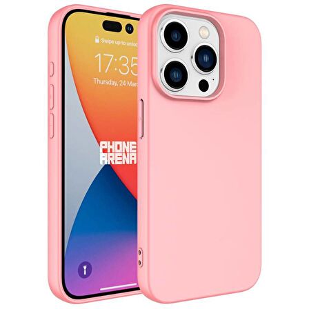 Apple iPhone 15 Pro Max Kılıf LSR Lansman İçi Kadife Silikon Kapak