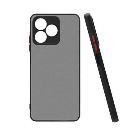Realme C53 Hux Kamera Korumalı Silikon Kapak