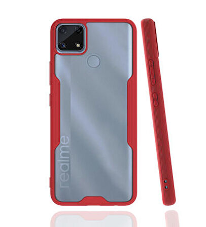 Realme C25 Kılıf Parfe Ultra İnce Silikon Kapak