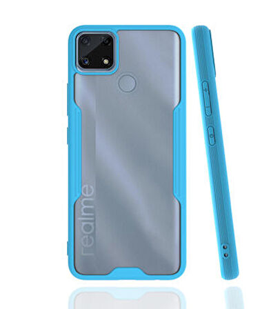 Realme C25 Kılıf Parfe Ultra İnce Silikon Kapak