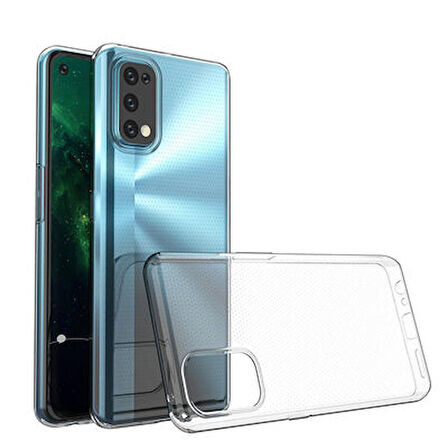 Realme 7 Pro Kılıf Süper Şeffaf Silikon Kapak