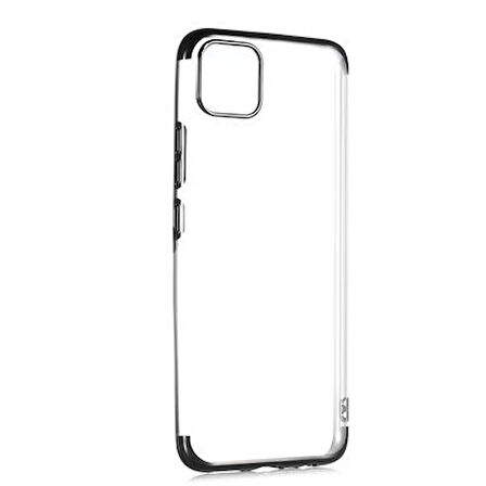 Realme C11 Kılıf Dört Köşeli Lazer Silikon Kapak