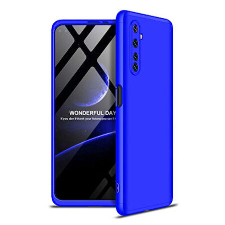 Realme 6 Kılıf 360 Tam Koruma Ön Ve Arka Sert Mika Kapak Ays