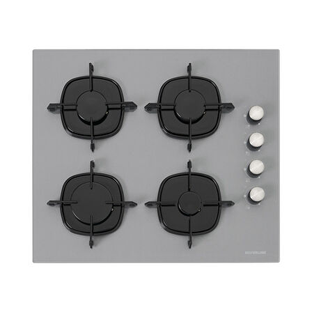 Silverline Gri Cam Ankastre Set BO65P4S01-CS5700E6S01-3481 Flam Gri (Buhar ve Airfryer Özellikli Fırın)