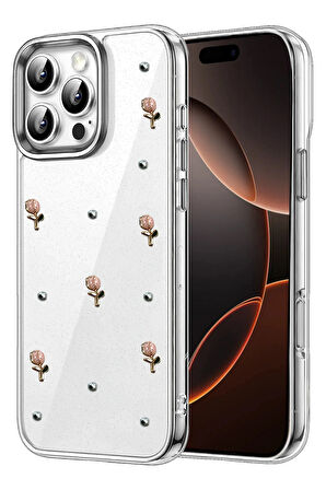 Apple iPhone 16 Pro Max Kılıf Desenli Silikon Kapak Azn-Fiyonk
