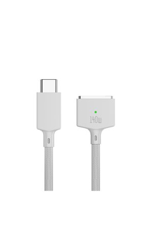 Apple Dizüstü Bilgisayar için Uygun Type-c to Magsafe 3. Nesil Manyetik Hızlı Şarj Kablosu 140w