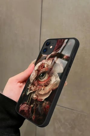 Apple iPhone 11 Uyumlu Sanat Tasarımlı Parlak Silikon Kılıf