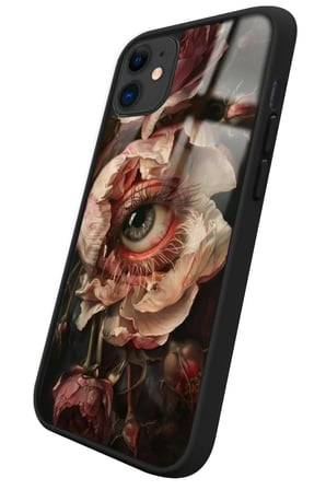 Apple iPhone 11 Uyumlu Sanat Tasarımlı Parlak Silikon Kılıf