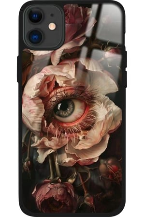 Apple iPhone 11 Uyumlu Sanat Tasarımlı Parlak Silikon Kılıf