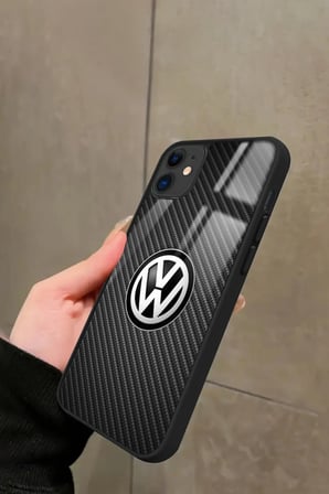 Apple iPhone 11 Uyumlu Araba Logosu Tasarımlı Parlak Silikon Kılıf
