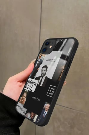 Apple iPhone 11 Uyumlu Tom Hardy Tasarımlı Parlak Silikon Kılıf