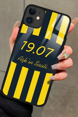 Apple iPhone 11 Uyumlu 1907 Yazılı Parlak Silikon Kılıf