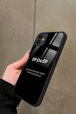 Apple iPhone 12 Uyumlu Atatürk Tasarımlı Parlak Silikon Kılıf