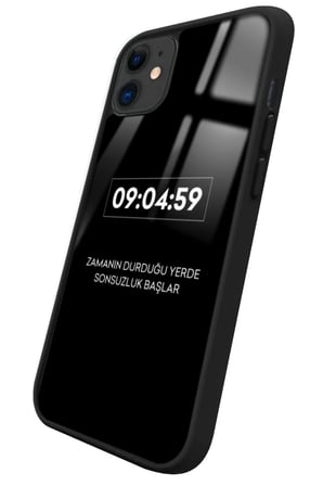 Apple iPhone 12 Uyumlu Atatürk Tasarımlı Parlak Silikon Kılıf