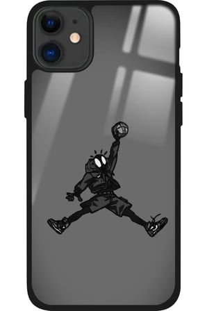 Apple iPhone 12 Uyumlu Basketbol Tasarımlı Parlak Silikon Kılıf