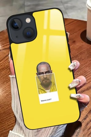 Apple iPhone 13 Uyumlu Breaking Bad Tasarımlı Parlak Silikon Kılıf