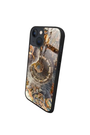 Apple iPhone 14 Uyumlu Rönesans Tasarımlı Parlak Silikon Kılıf