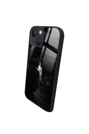 Apple iPhone 15 Uyumlu El Haraketi Tasarımlı Parlak Silikon Kılıf