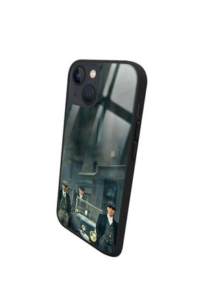 Apple iPhone 15 Uyumlu Peaky Blinders Tasarımlı Parlak Silikon Kılıf