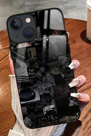 Apple iPhone 15 Uyumlu Mafia Tasarımlı Parlak Silikon Kılıf