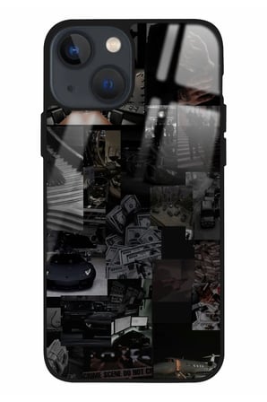 Apple iPhone 15 Uyumlu Mafia Tasarımlı Parlak Silikon Kılıf