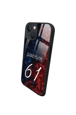 Apple iPhone 15 Uyumlu Şampiyon 61 Yazılı Parlak Silikon Kılıf