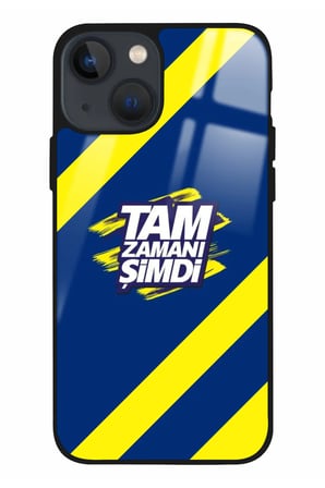 Apple iPhone 15 Uyumlu Taraftar Sözü Yazılı Parlak Silikon Kılıf