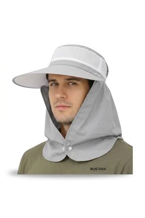 Yazlık Hafif İnce Kumaş Geniş Siperli Enseli Güneş Şapkası Unisex Outdoor Safari Balıkçı