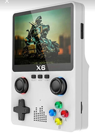 X6 Oyun Konsolu Yeni Nesil El Atarisi 10.000+ Oyun IPS Net Ekran Mp3/mp4/video Gamepad