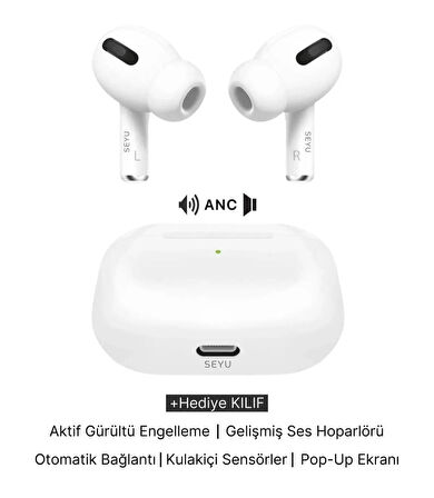 Ar&Be Airpodspro 2 Anc Gürültü Engelleme ve Şeffaf Mod Bluetooth Kulaklık