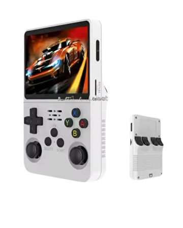 ar&be R36S Oyun Konsolu Yeni Nesil El Atarisi 64GB 15.000+ Oyun 3.5inç HD Ekran
