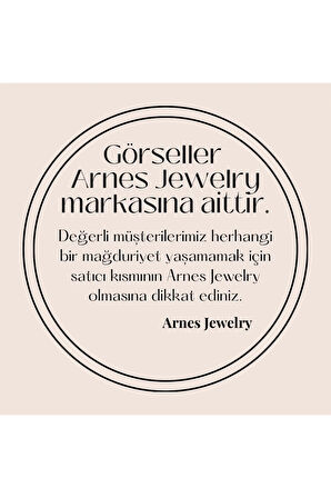 Çelik Zirkon Taşlı Kolye