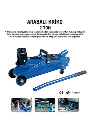 CMC Arabalı Kriko 2 Ton