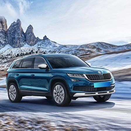 Plastech Skoda Kodiaq 2017-20 Tekerlek Bijon Kapağı Siyah 5 Adet 1Z0601173