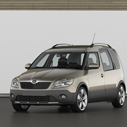 Plastech Skoda Roomster 11-15 Tekerlek Bijon Kapağı Siyah 5 Adet 1Z0601173