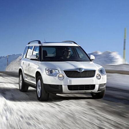 Plastech Skoda Yeti 2010-2013 Tekerlek Bijon Kapağı Siyah 5 Adet 1Z0601173