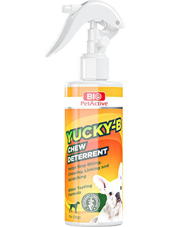 Yucky B Köpek Uzaklaştırıcı Çiğneme Önleyici Engelleyici Sprey Keep Off Dog Repellent 250 ml