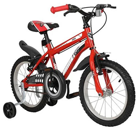 TuffY'S Tec Ares 16" Jant Vitessiz V-fren Çocuk Bisikleti Yan Tekerlekli