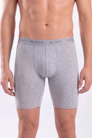 Premium 3'lü Paket Erkek Gri Uzun Paçalı Boxer Pijama Altı Rahat İç Giyim Örme Çamaşır