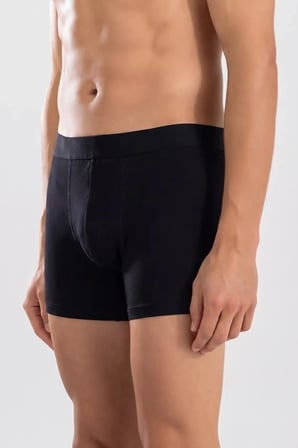 Özel Seri Erkek Premium Bambu Siyah Boxer 6'lı Hediye Kutulu Kutu Bohça Çeyiz Seti