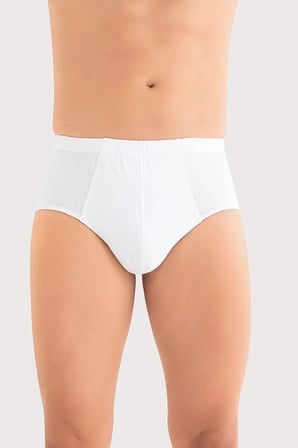 Özel Üretim Beyaz 6'lı Paket Erkek Külot %100 Pamuk Penye Hediye Düz Tasarım Slip Model