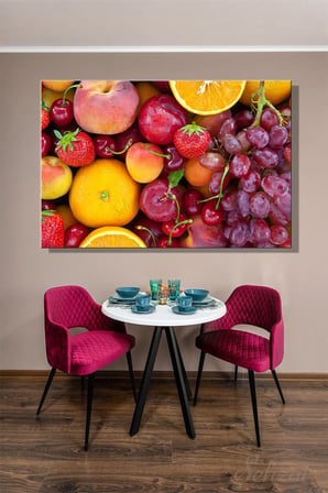 Şehzat Kanvas Tablo Taze Meyveler 20 x 30 cm