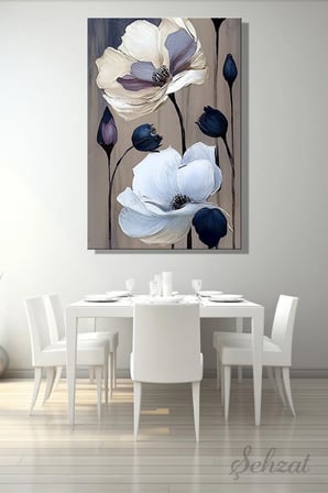 Şehzat Kanvas Tablo Çiçek Temalı 20 x 30 cm