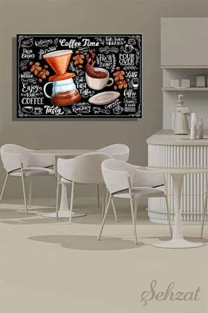 Şehzat Kanvas Tablo Coffee Time 20 x 30 cm
