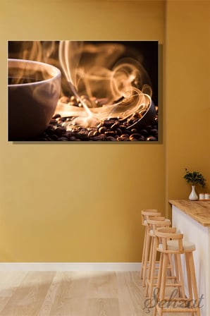 Şehzat Kanvas Tablo Coffee 20 x 30 cm
