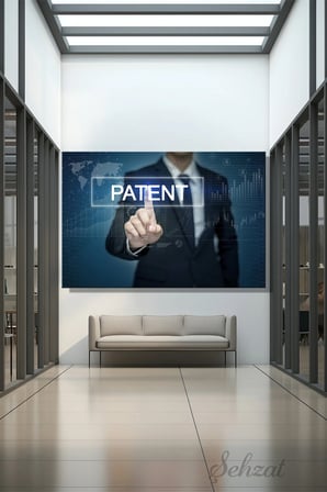 Yatay Tekli Kanvas Duvar Tablosu Modern Ofis Hukuk Marka Patent Fikri Mülkiyet Ar-Ge Tescil